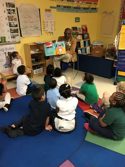 Volunteer Teaching students